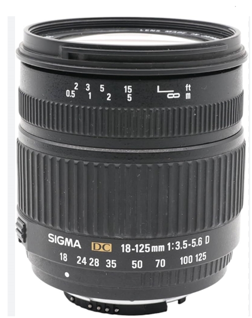 Sigma 18-125mm DC 3,5-5,6 Nikon